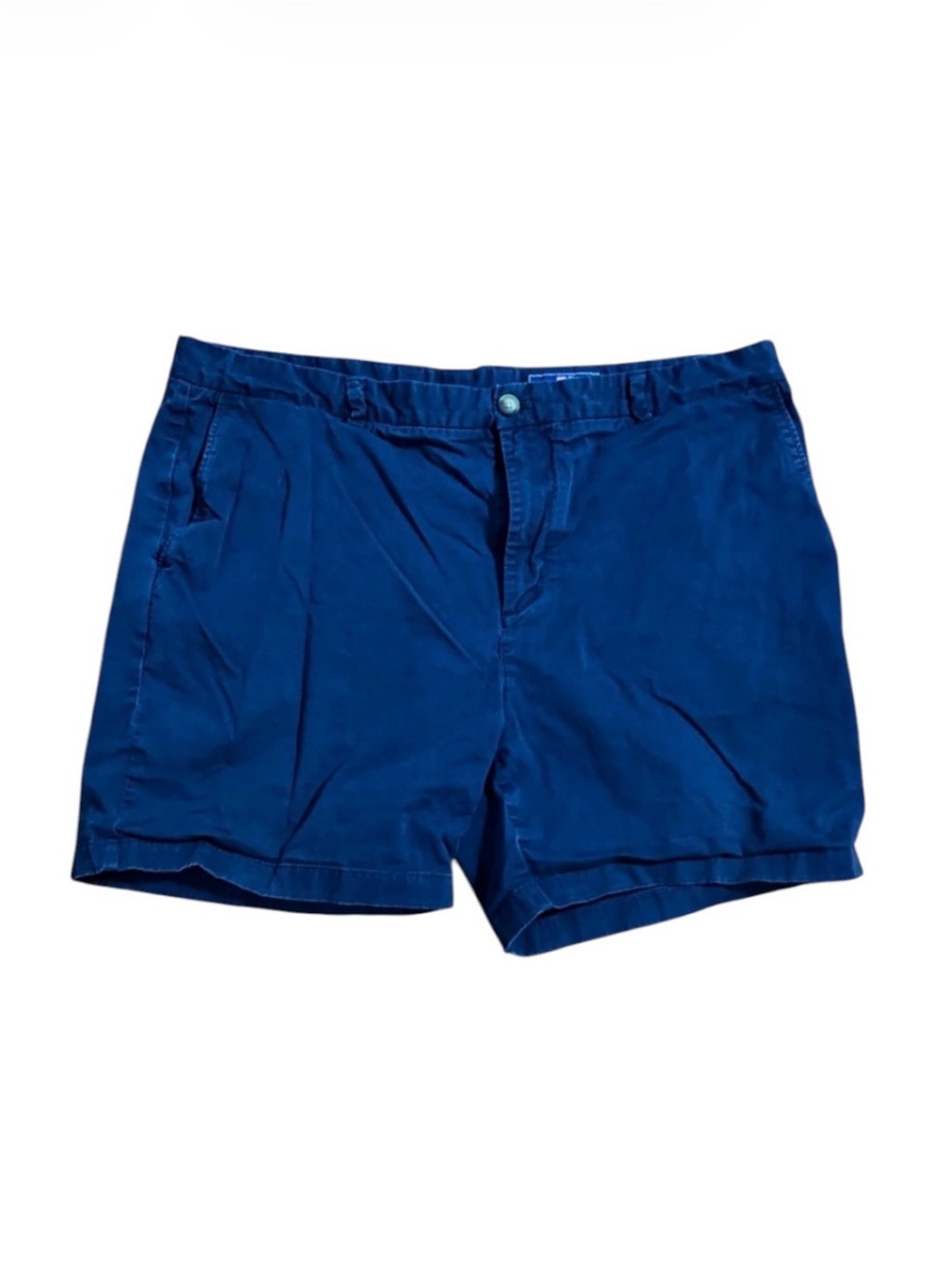 Vineyard Vines Mens Casual Navy Blue Cotton Shorts